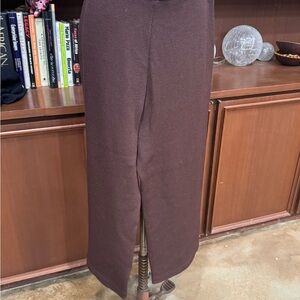Brown St John Collection Santana Knit Pants 16